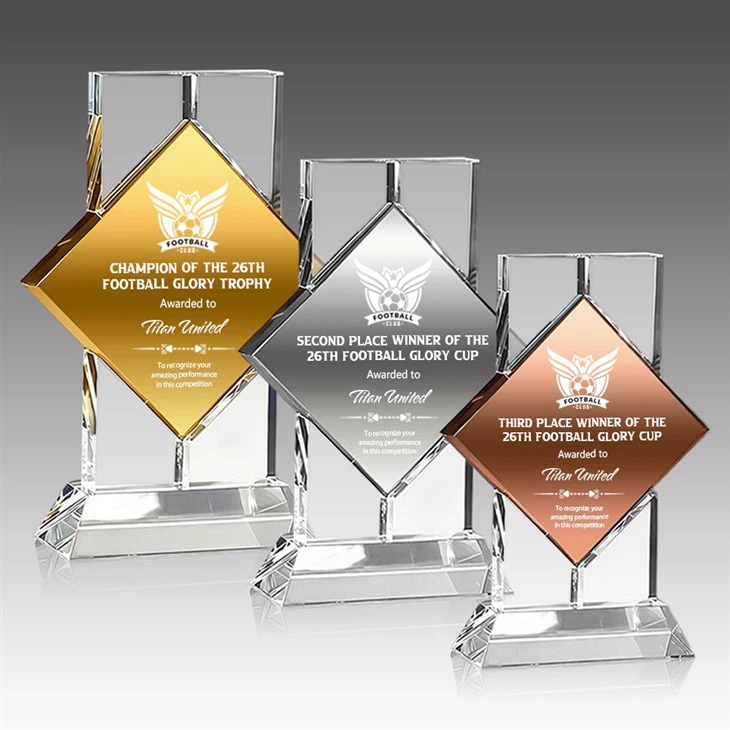 Crystal Employee Recognition Awards factory